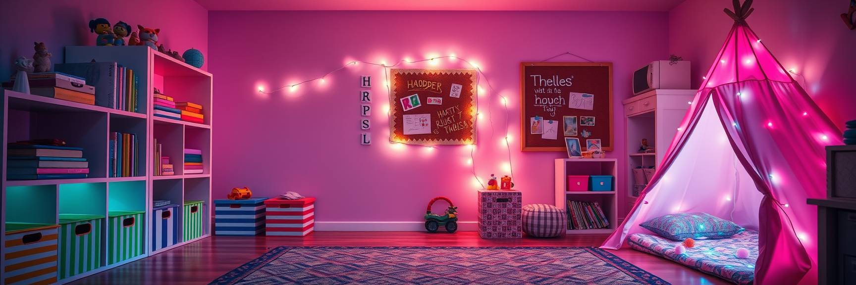 Helles, freundliches Kinderzimmer