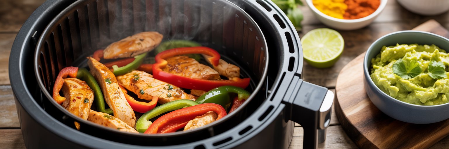 Hähnchen-Fajitas