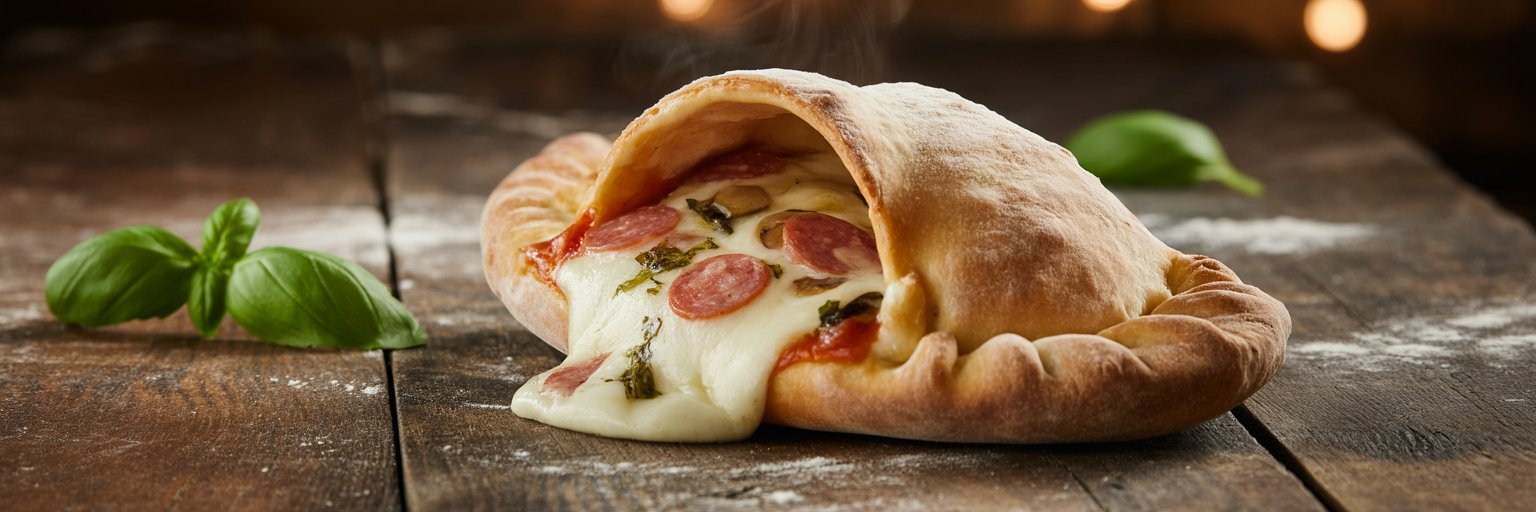 Mini-Calzone oder Pizzabrötchen